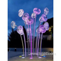 Outdoor Stainless Steel Jellyfish Sculpture